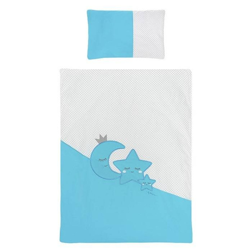 "MAGICZNE GWIAZDKI" Pościel 3-elementy Belisima - turkus
