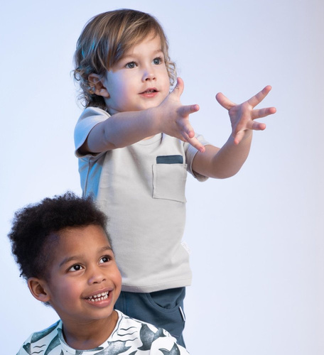 Bluzka z krótkim rękawem 177138 "Delfin" Nicol