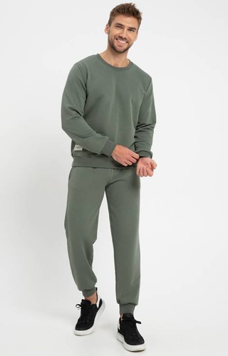 3068 Scott Komplet dresowy męski Taro- zielony