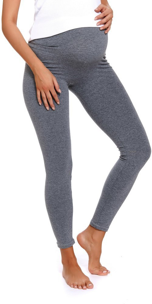 Legginsy Długie Ciążowe 4241 Doctor Nap - dark grey