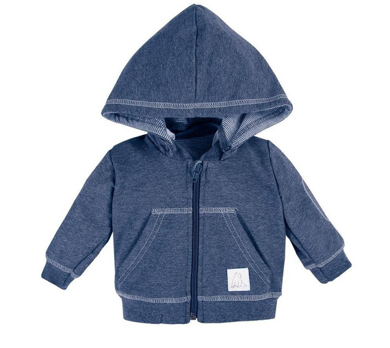 UNIQUE Ewa Klucze Bluza rozpinana z kieszeniami - bordo