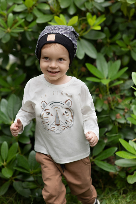 Le Tigre Pinokio Pumpy dla chłopca- brąz