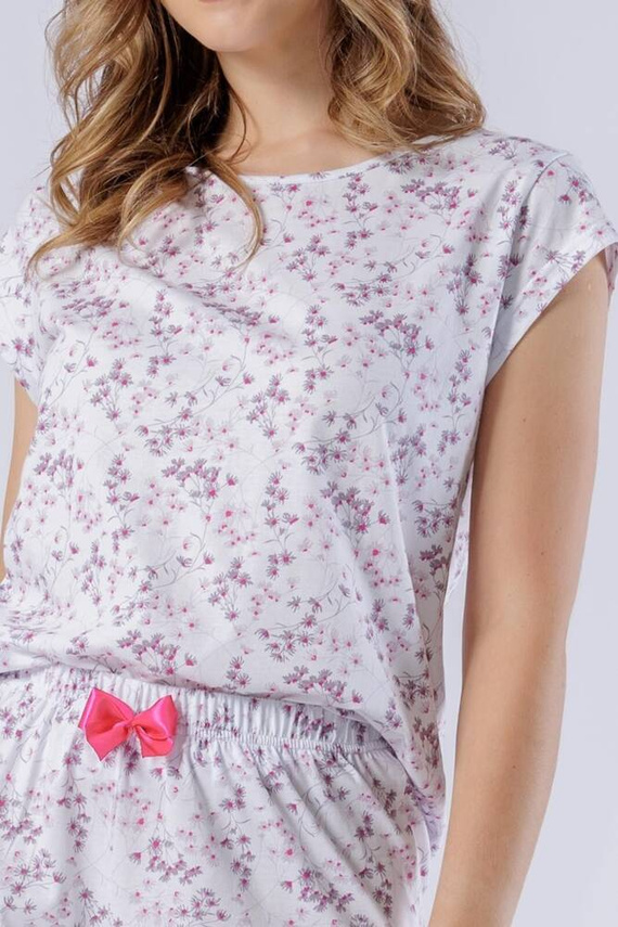 1544 Fryda Piżama damska Leveza biały