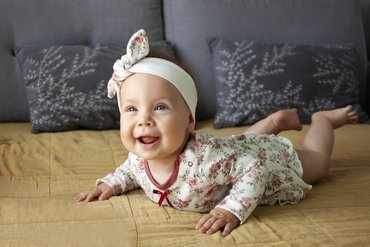 "ROSES M" Makoma Opaska niemowlęca druk