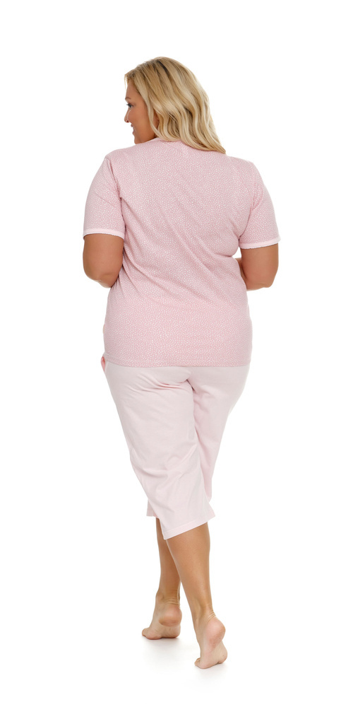 5158 Piżama Damska Plus Size Doctor Nap - spots