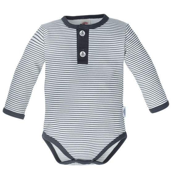 "LA MER" Makoma Body polo z długim rękawem druk