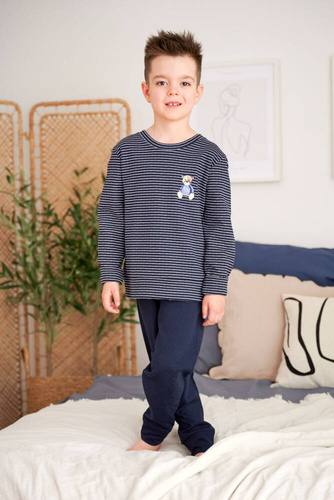 Piżama dziecięca 5256 Unisex Doctor Nap - navy blue