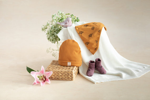 Magic Vibes Pinokio Czapka niemowlęca - żółty