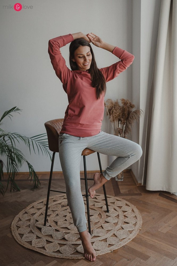 Milk Please Milk&Love bluza do karmienia dusty cedar