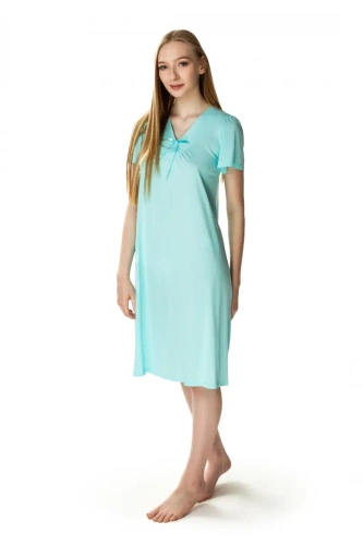 6127 Consuela koszula nocna damska Mewa turkusowy
