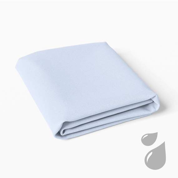 Eevi Prześcieradło dziecięce nieprzemakalny - jasny niebieski