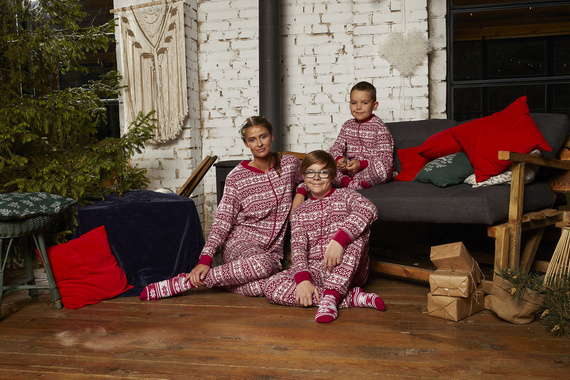 Alaska Kombinezon damski Italian Fashion- czerwony