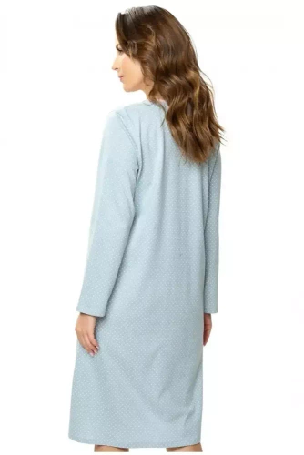 86564 Good Night koszula nocna Mewa druk kropki 