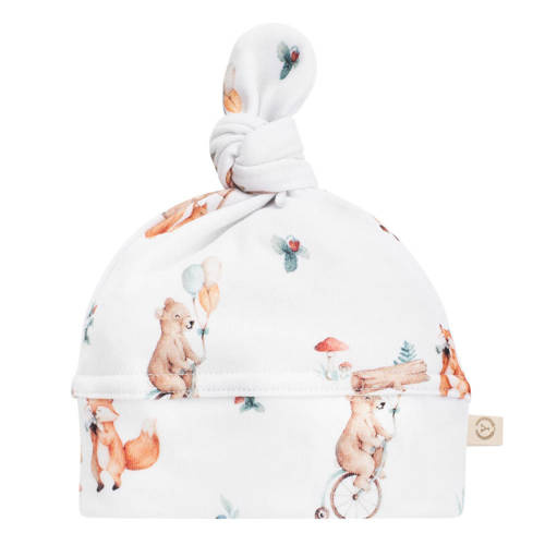 Czapeczka Forest Friends z bawełny organicznej Yosoy