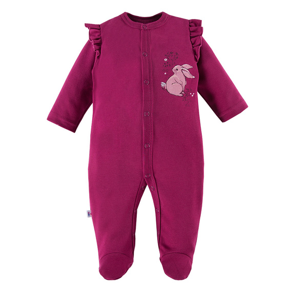 Bloom Eevi Pajac ze stópkami - bordowy