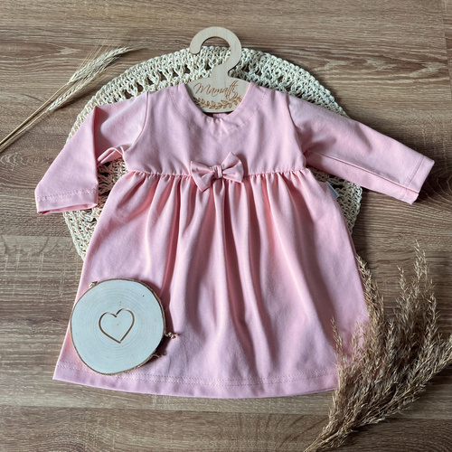 SU051 Mamatti Sukienka z długim rękawem