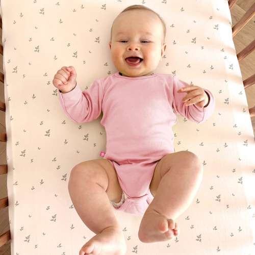 Run&Fun Eevi Body z długim rękawem dziewczęce - róż