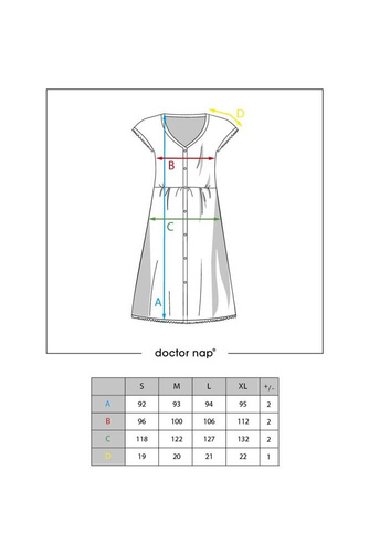 9600 Koszula Nocna do karmienia Doctor Nap - wood