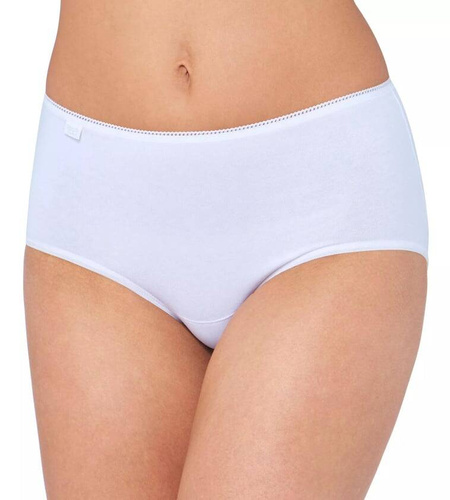 24/7 Cotton Midi 10167187 Figi Damskie Sloggi - biały