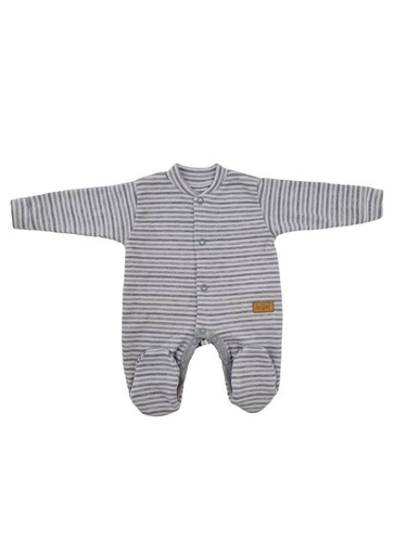 "Lines" Terjan Pajac bawełniany - szary