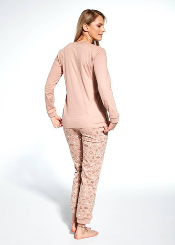 Cornette 160/349 Smile Piżama damska mocca