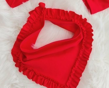 Lola Bambarillo Chusta apaszka niemowlęca czerwony