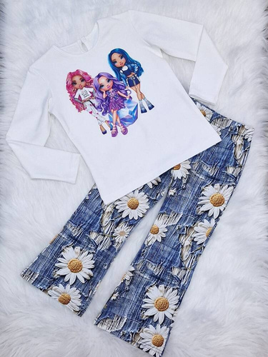 Laleczki Bluzka długi rękaw Bambarillo ecru