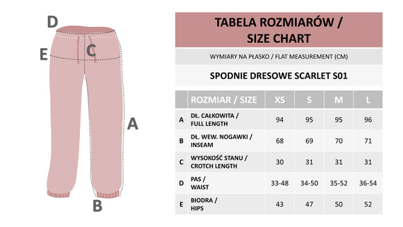 Scarlet S01 Spodnie dresowe damskie Mona black