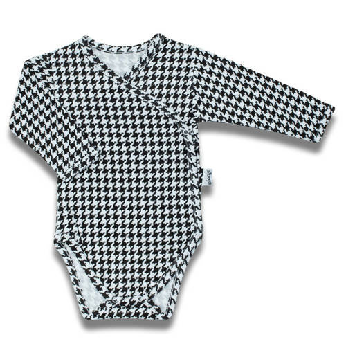 198104 Viki Nicol Body z długim rękawem rozpinane