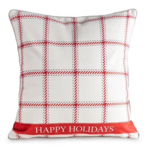 Clark Poszewka świąteczna Happy Holidays Eurofirany beżowy