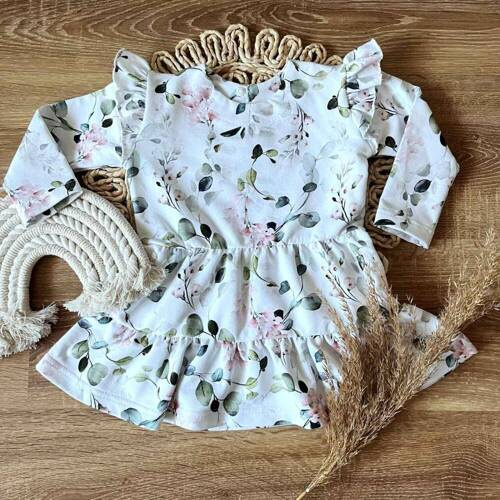 SE025 Mamatti Sukienka z długim rękawem