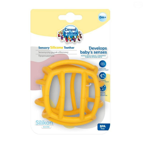 CA80/303 Piłka Canpol Babies Gryzak sensoryczno-geometryczny