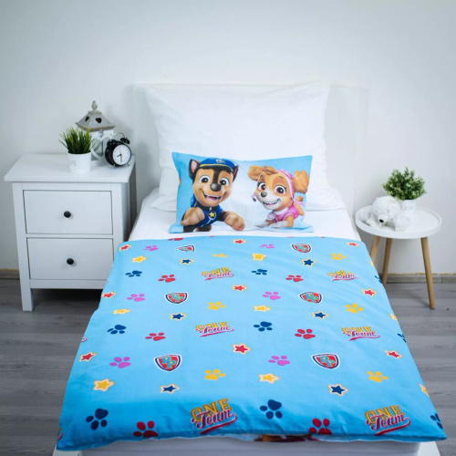 Jerry Fabrics Pościel Bawełniana Paw Patrol PP650 100x135 40x60 Bawełna