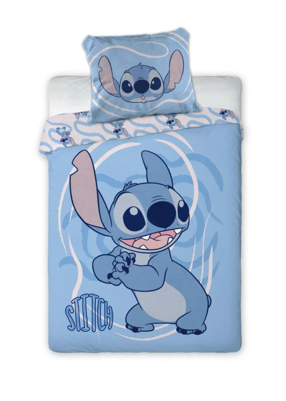 Pościel dziecięca Faro Lilo i Stitch 100x135 bawełna 115 g/m² + poszewka 40x60 bajkowa