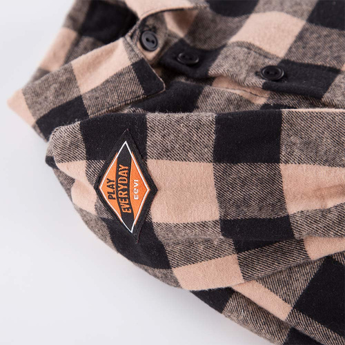 Jump Eevi Body z kołnierzykiem - czarny/beżowy