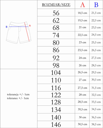 214187 Muki Nicol Spodenki krótkie