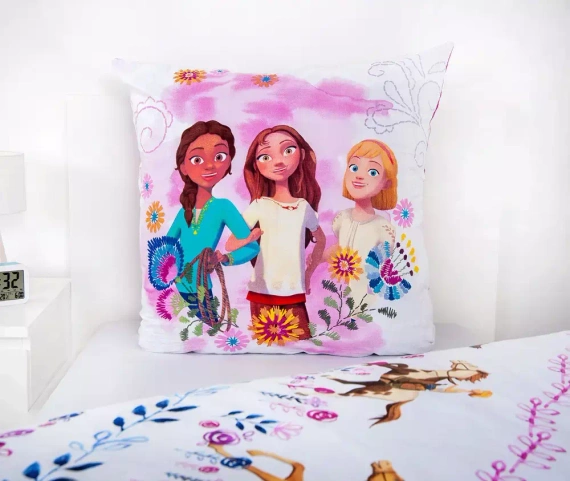 Spirit Konie Herding Pościel dziecięca bawełniana