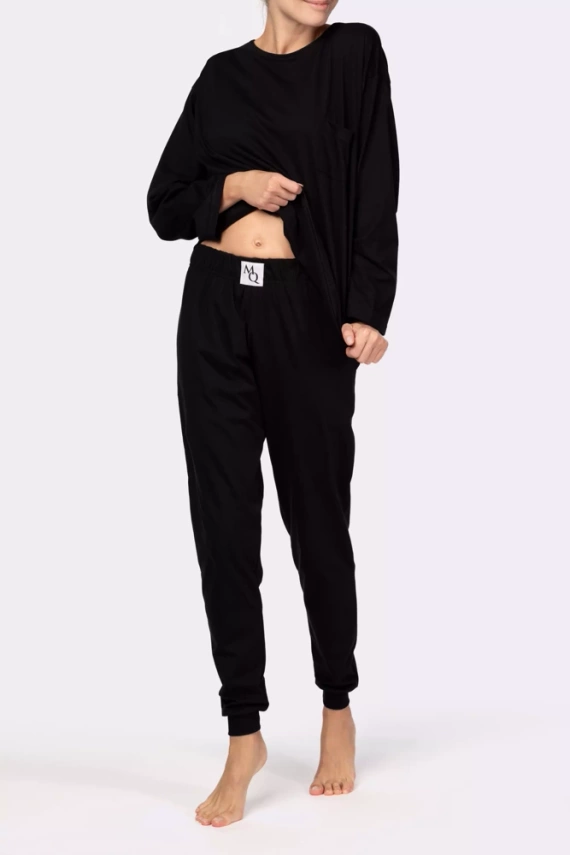 Homie longsleeve Piżama damska Mona black