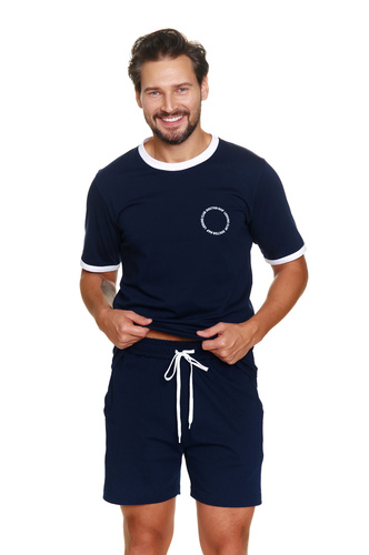 7218 Piżama Męska Doctor Nap - navy blue