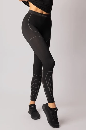 Rapid legginsy damskie Spaio black/grey
