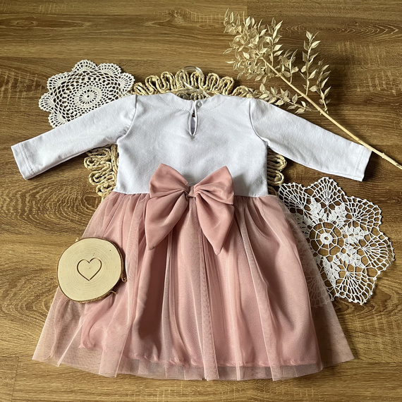 SH050 Mamatti Sukienka z długim rękawem