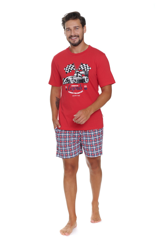 5353 Piżama Męska Doctor Nap - red