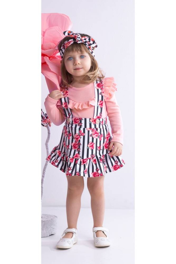 Spódniczka na szelkach 184274 "Nana" Nicol - paski