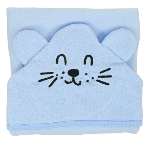 Niemowlęce okrycie kąpielowe foczka Martex szare