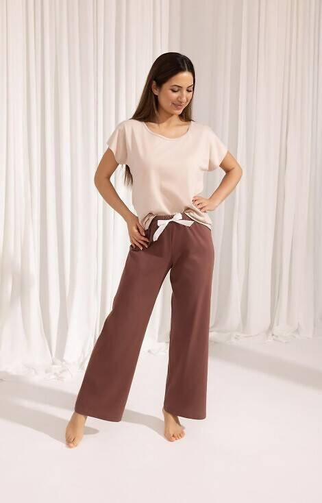 699 Piżama damska Regina - beżowy