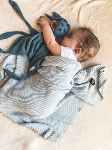 Doudou Yosoy Pluszowa przytulanka - indygo