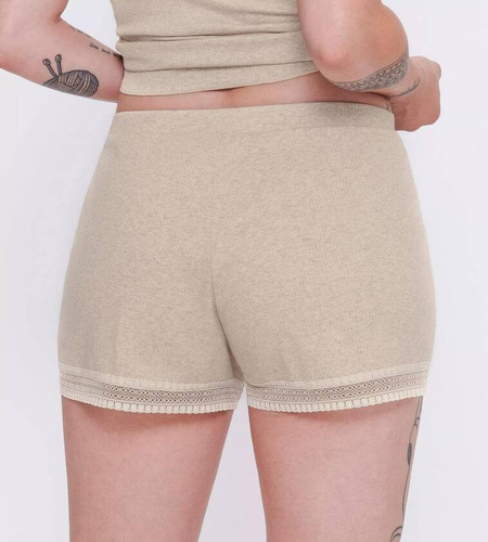 GO Ribbed Short krótkie spodenki Sloggi - Grey Combination