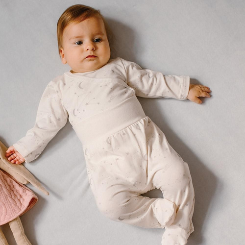 Petite Eevi Półśpiochy niemowlęce ecru