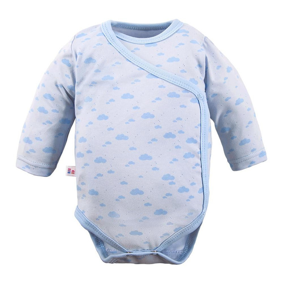 Petite Eevi Body rozpinane - niebieski