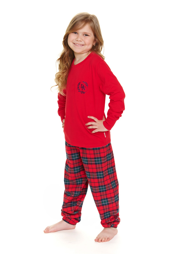 Piżama dziecięca 7129 Unisex Doctor Nap - red